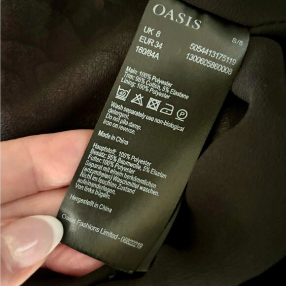 Oasis Prince’s Trust Floral Bomber Jacket - Picture 7 of 7